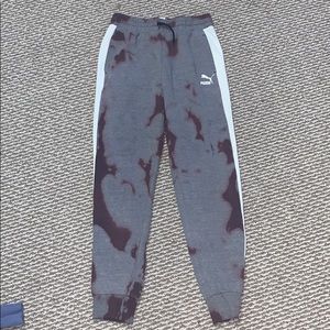 TIE DYE PUMA SWEATPANTS